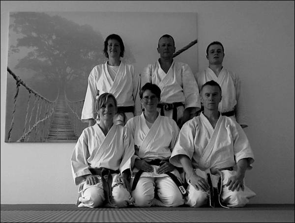 Ferientraining in Beas neuem Dojo